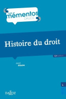 Histoire Du Droit : Introduction Historique Au Droit Et Histoire Des Institutions Publiques (2013) - Derecho
