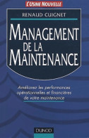 Management De La Maintenance (2002) De Guignet - Economie