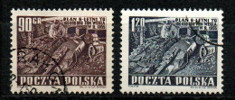 Polen Polska 1951 - Mi.Nr. 715 - 716 - Gestempelt Used - Gebruikt
