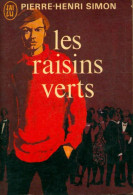 Les Raisins Verts (1968) De Pierre Henri Simon - Otros & Sin Clasificación