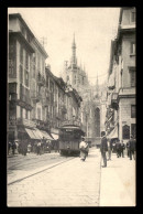 ITALIE - MILANO - CORSO VITTORIO EMANUELE - TRAMWAY - Milano (Milan)