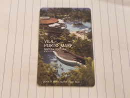 BRASIL-VILA PORTO MARE MADEIRA-hotal Key Card-(1143)-used Card - Hotelsleutels (kaarten)