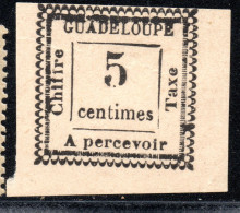 3364 1884 5c. MH MINOR VARIETIES - Segnatasse