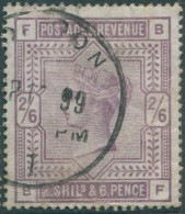 Great Britain 1883 SG178 2s.6d Lilac QV FU (amd) - Other & Unclassified