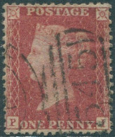Great Britain 1855 SG29 1d Red QV **PI Die 2 FU (amd) - Unclassified