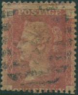 Great Britain 1858 SG43 1d Red QV LJJL Plate 146 Fine Used (amd) - Ohne Zuordnung