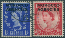 Morocco Agencies 1952 SG102-105 QEII (2) FU (amd) - Uffici In Marocco / Tangeri (…-1958)