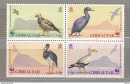 GIBRALTAR 1991 Birds Mi 619-622 MNH (**) #Fauna20 - Otros & Sin Clasificación