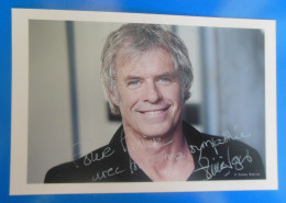 AUTOGRAPHE DE OLIVIER PAGES SUR PHOTO - Actors & Comedians