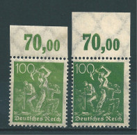 MiNr. 187 A + C ** Oberrand - Unused Stamps