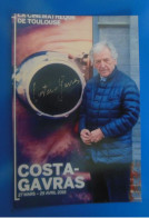 AUTOGRAPHE DE COSTANTIN COSTA GAVRAS SUR PHOTO - Actors & Comedians