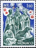 Monaco Poste N** Yv:1352/1354 Noël Scènes De La Nativité - Unused Stamps