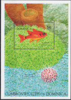 Dominica - 1992 - Fishes - Yv Bf 209 - Poissons