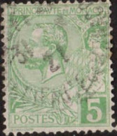 Monaco Poste Obl Yv:  22 Mi:22 Prince Albert Ier (cachet Rond) - Usados