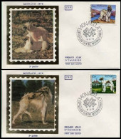 Monaco Fdc Yv:1163/1164 Exposition Canine Internationale De Monte-Carlo (TB Cachet à Date) Fdc 8-11-78 - FDC