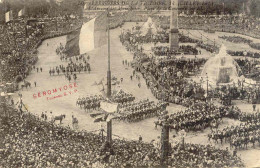 CPA - FETES VICTOIR 1919 - ARRIVEE DES MARECHAUX PLACE DE LA CONCORDE - Regiments