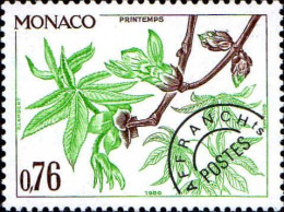 Monaco Préo N** Yv: 66/69 Les 4 Saisons Du Marronnier (Thème) - Bäume