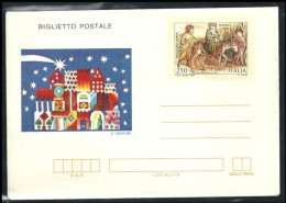 ● ITALIA 1982 ֍ NATALE ֍ Fuga In Egitto ● BIGLIETTO POSTALE ● Nuovo ** ● Cat. ? € ● - Stamped Stationery