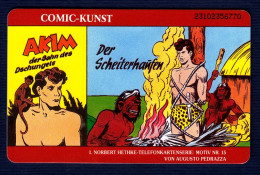 Germany, Germania. Akim Der Scheiterhaufen, Comic-kunst. 12 DM- Telekom Used Phone Card With Chip. Exp. 09.93 - S-Series : Guichets Publicité De Tiers