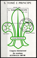 São Tomé Und Príncipe Block 182 Gestempelt #NO995 - Altri & Non Classificati