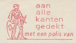 Meter Cover Netherlands 1959 Knight - White Blue Cross - Amersfoort - Altri & Non Classificati