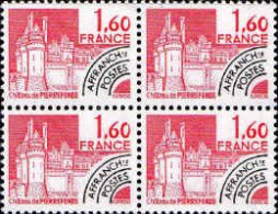 France Préo N** Yv:168 Mi:2189 Château De Pierrefonds (Bloc De 4) (Thème) - Kastelen