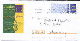 France Entier-P Obl (5071) PAP Fond De Sécurité Bleu Long (Lign.Ondulées & Code ROC) 41974A 03-11-16 809/I/009 - PAP: Ristampa/Logo Bleu