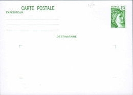 France Entier-P N** Yv:2058-CP1 Carte Postale Sabine - Standard- Und TSC-AK (vor 1995)