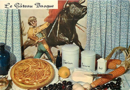 Recettes De Cuisine - Gateau Basque - Carte Neuve - Gastronomie - CPM - Voir Scans Recto-Verso - Recipes (cooking)