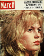 PARIS MATCH N°702 Du 22 Septembre 1962 Brigitte Bardot, 28 Ans – Piquemal Et Delecour - De Gaulle – Sonny Liston - Informations Générales