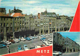 Automobiles - Metz - La Place Saint Louis Et Ses Maisons Sur Arcades - CPM - Voir Scans Recto-Verso - Passenger Cars
