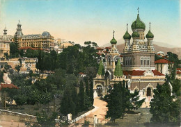 06 - Nice - L'Église Russe Et Le Lycée Du Parc Impérial - CPM - Carte Neuve - Voir Scans Recto-Verso - Monuments