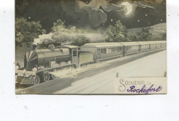 CPA - Souvenir De Rochefort - Train En Gare - - Rochefort