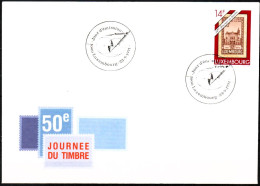 Luxembourg ,Luxemburg ,1991,  FDC  Mi. 1280, JOURNEE DU TIMBRE , ESST, SONDERSTEMPEL - FDC