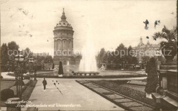 71683416 Mannheim Friedrichsplatz Mit Wasserturm Mannheim - Mannheim