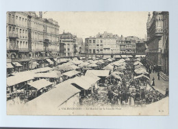 CPA - 59 - Valenciennes - Le Marché Sur La Grande Place - Animée - Circulée En 1907 - Valenciennes