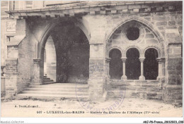 AKJP8-0750-70 - LUXEUIL-LES-BAINS - Entrée Du Cloitre De L'abbaye - Luxeuil Les Bains