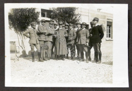 WWI - Fotografia Generale Luigi Cadorna E Ufficiali Italiani - 1917 Ca. - Sonstige & Ohne Zuordnung