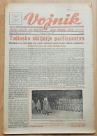 Hrvatski Vojnik 1944 Br. 40 NDH Ustasa Newspaper Poglavnik U Fuhrerovom Glavnom Stanu, Slavko Stanzer General - Other & Unclassified
