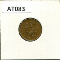 1 CENT 1982 SÜDAFRIKA SOUTH AFRICA Münze #AT083.D.A - Afrique Du Sud