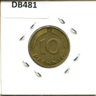 10 PFENNIG 1992 A BRD ALEMANIA Moneda GERMANY #DB481.E.A - 10 Pfennig