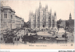 AGZP5-0495-ITALIE - MILANO - PIAZZA DEL DUOMO - Milano (Milan)