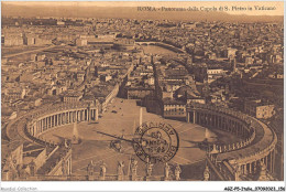 AGZP5-0496-ITALIE - ROMA - PANORAMA DALLA CUPOLA DI S - PIETRO IN VATICANO  - Mehransichten, Panoramakarten
