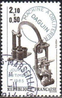 France Poste Obl Yv:2362 Mi:2492 Journée Du Timbre Machine De Daguin (TB Cachet Rond) - Gebruikt