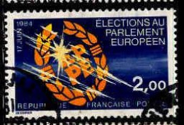 France Poste Obl Yv:2306 Mi:2432 2.Elections Parlement Européen (Beau Cachet Rond) - Gebraucht