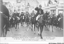 AGZP8-0684-BELGIQUE - LA JOYEUSE ENTREE DU ROI ALBERT - A BRUXELLES - 23 DECEMBRE 1909 - Personnages Célèbres