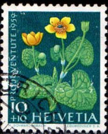 Suisse Poste Obl Yv: 635 Mi:688 Pro Juventute Grande Capucine (Beau Cachet Rond) - Used Stamps