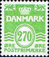 Danemark Poste N** Yv: 908 Mi:905 Postfrimærke Chiffre Sous Couronne - Ongebruikt
