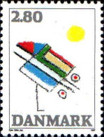 Danemark Poste N** Yv: 904 Mi:901 Ejler Bille Abstraction - Unused Stamps