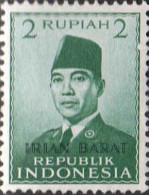 Irian Barat Poste N* Yv: 18 Président Sukarno (sans Gomme) - Indonésie